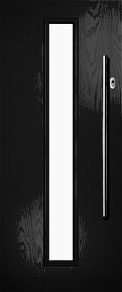 Black Longlite Composite Door