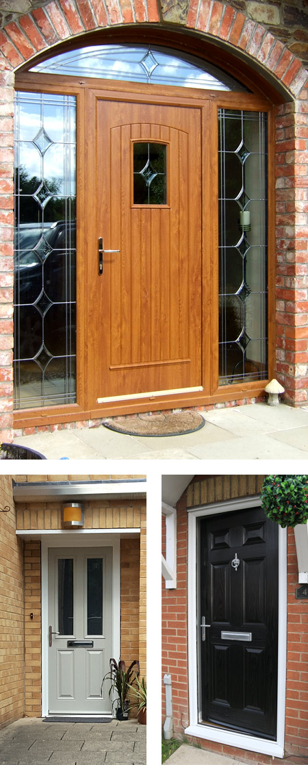 Selection of compostite doors