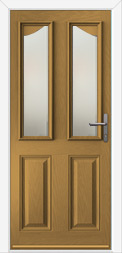 2 Panel 2 Angle composite door