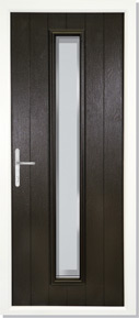 Esthwaite Centre Glazed Solid Core Front Door